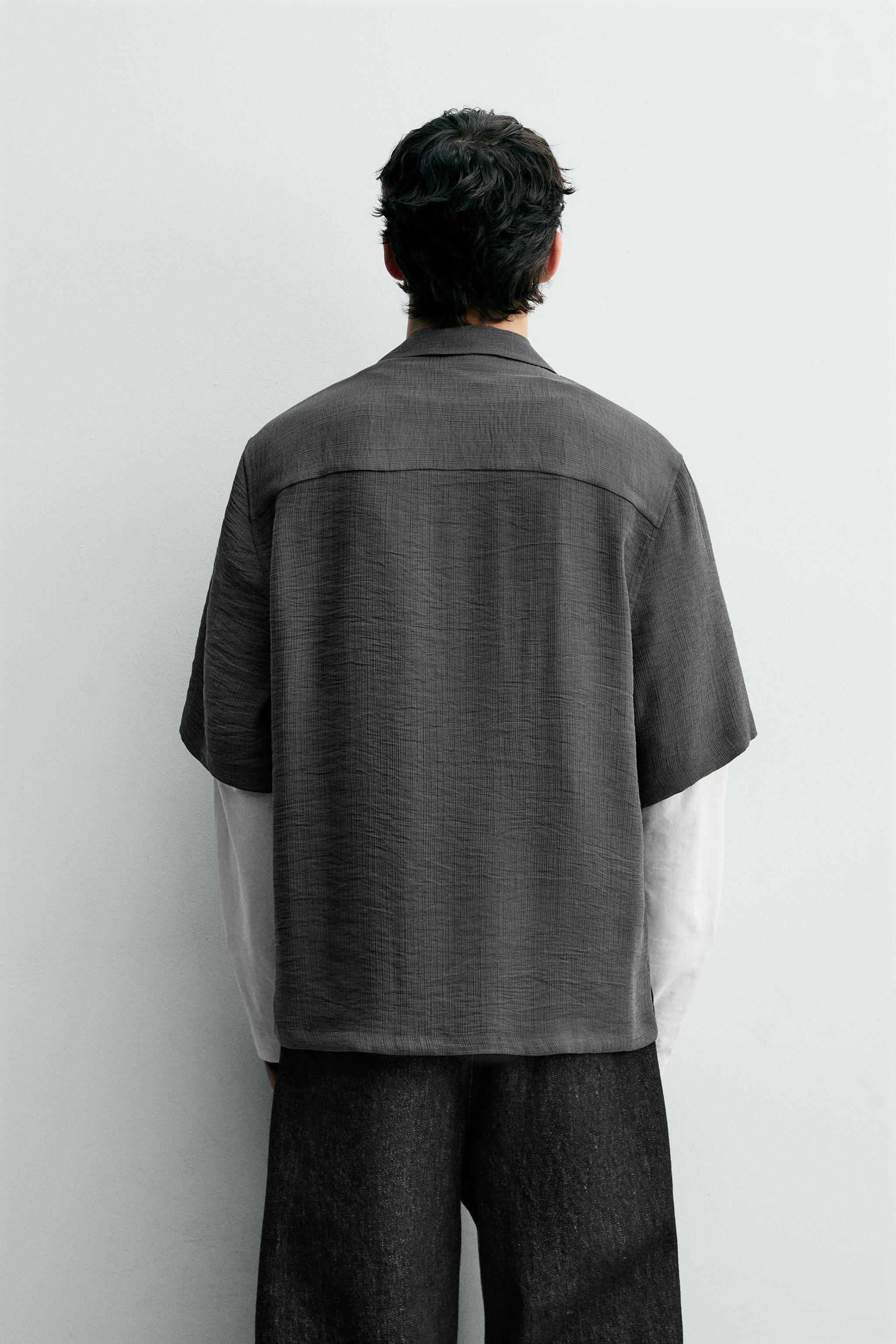 FLUID TEXTURED SHIRT